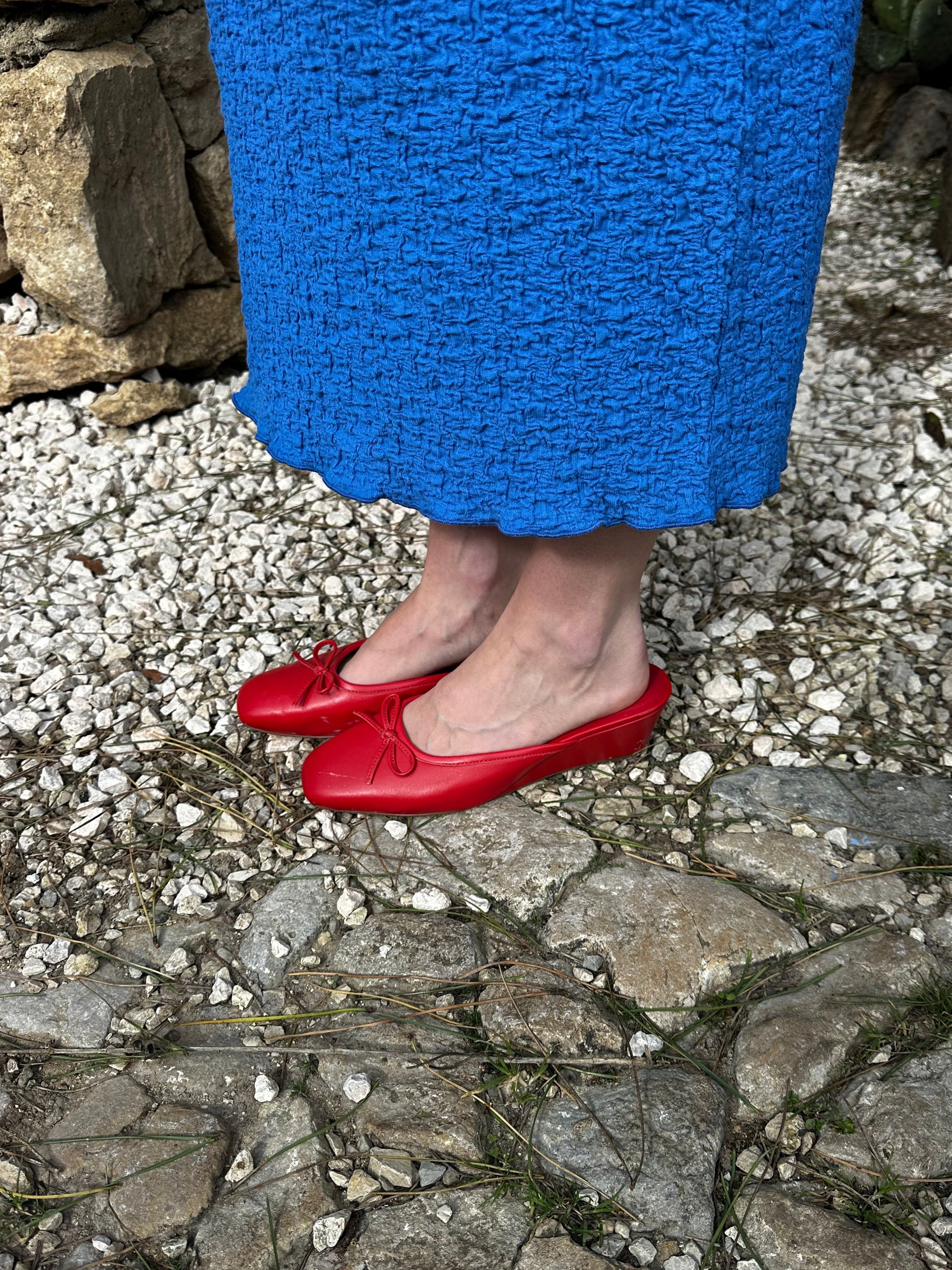 Blair Wedge Poppy Red All New