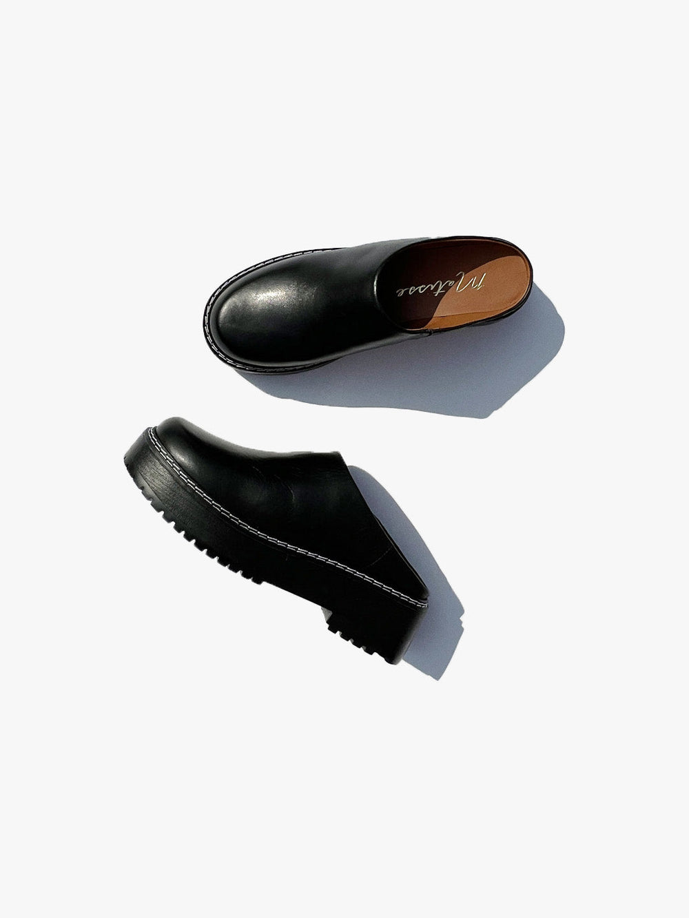 Lena Chunky Mule Black Exclusive Style