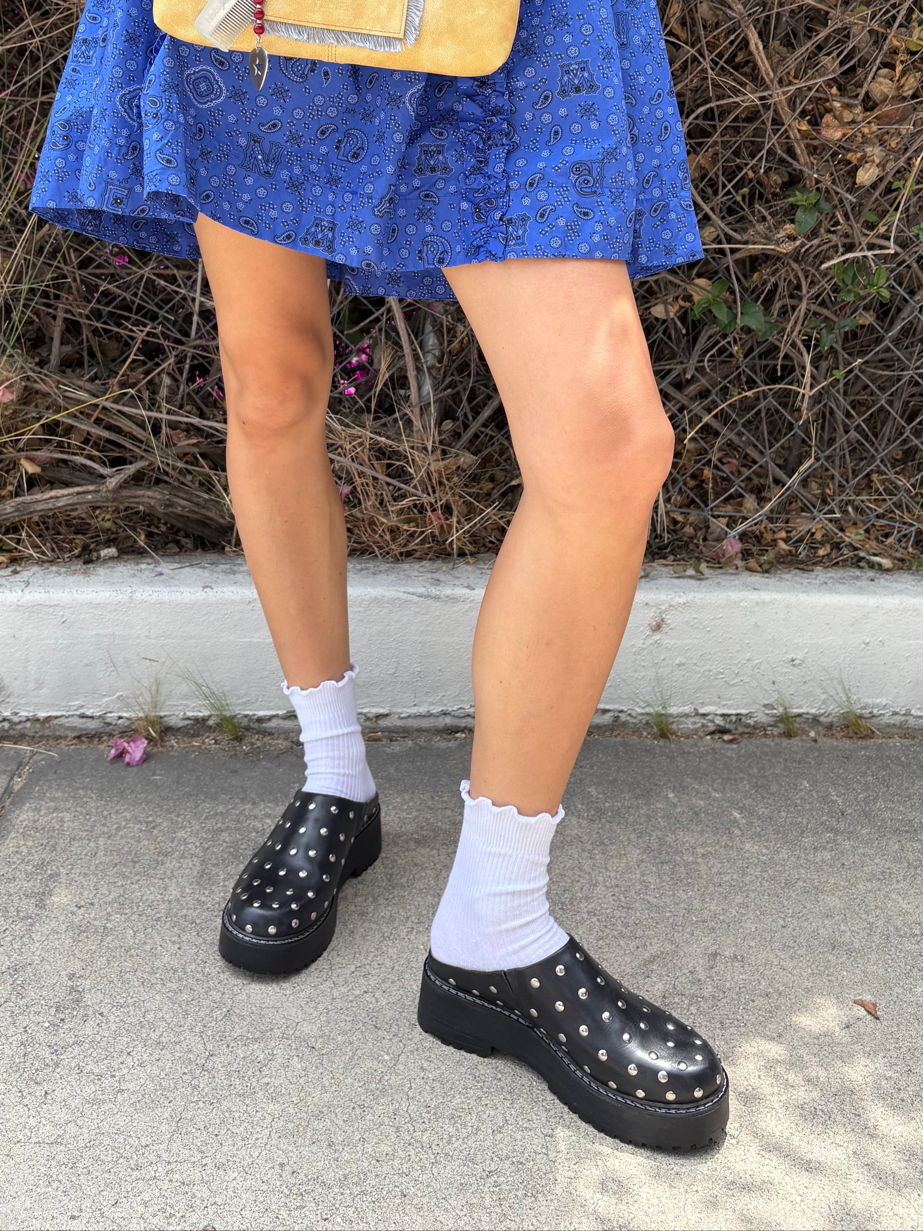 Lena Chunky Mule Studs All New