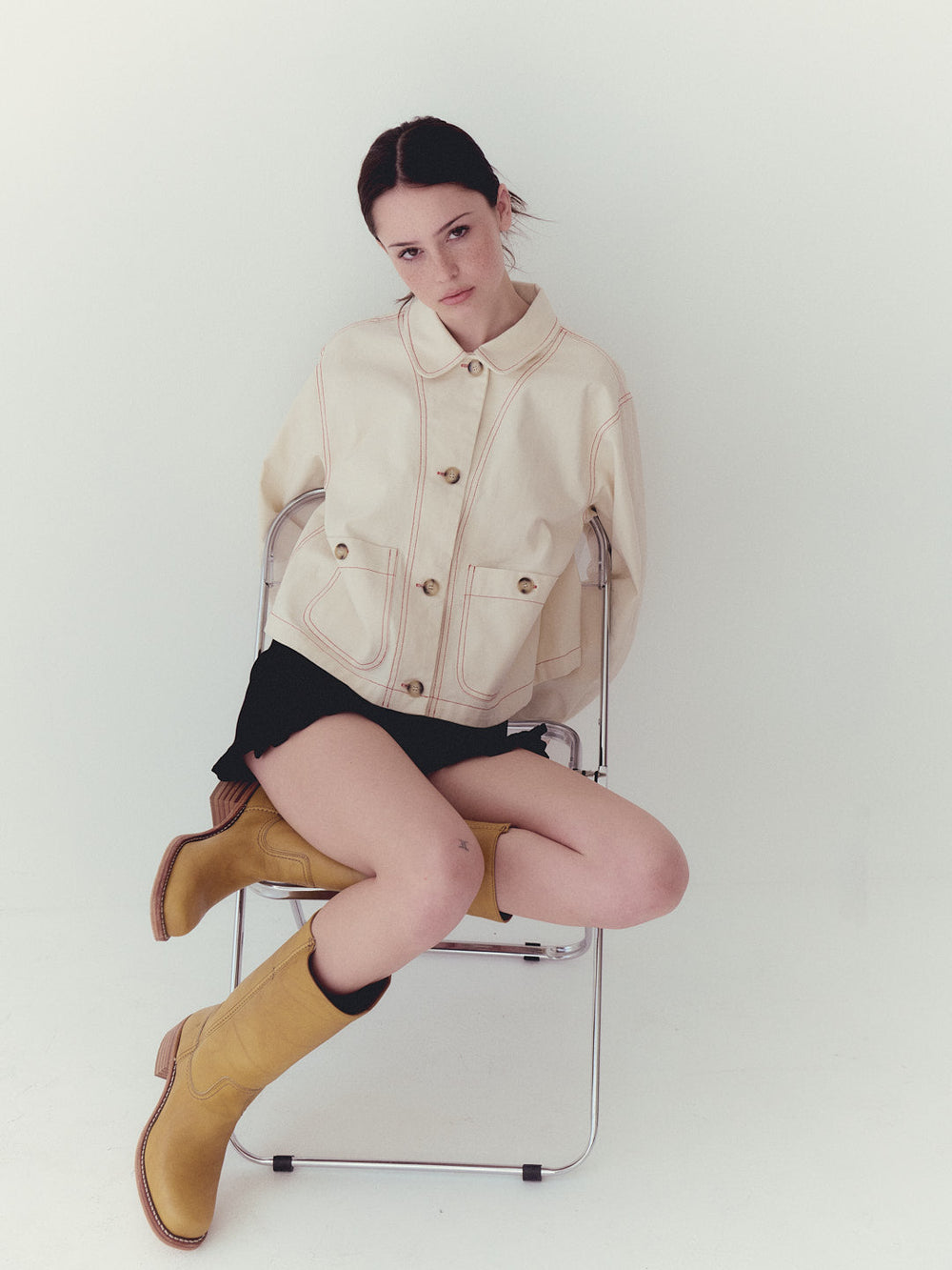 Campus Knee High Boot Banana Exclusive Style