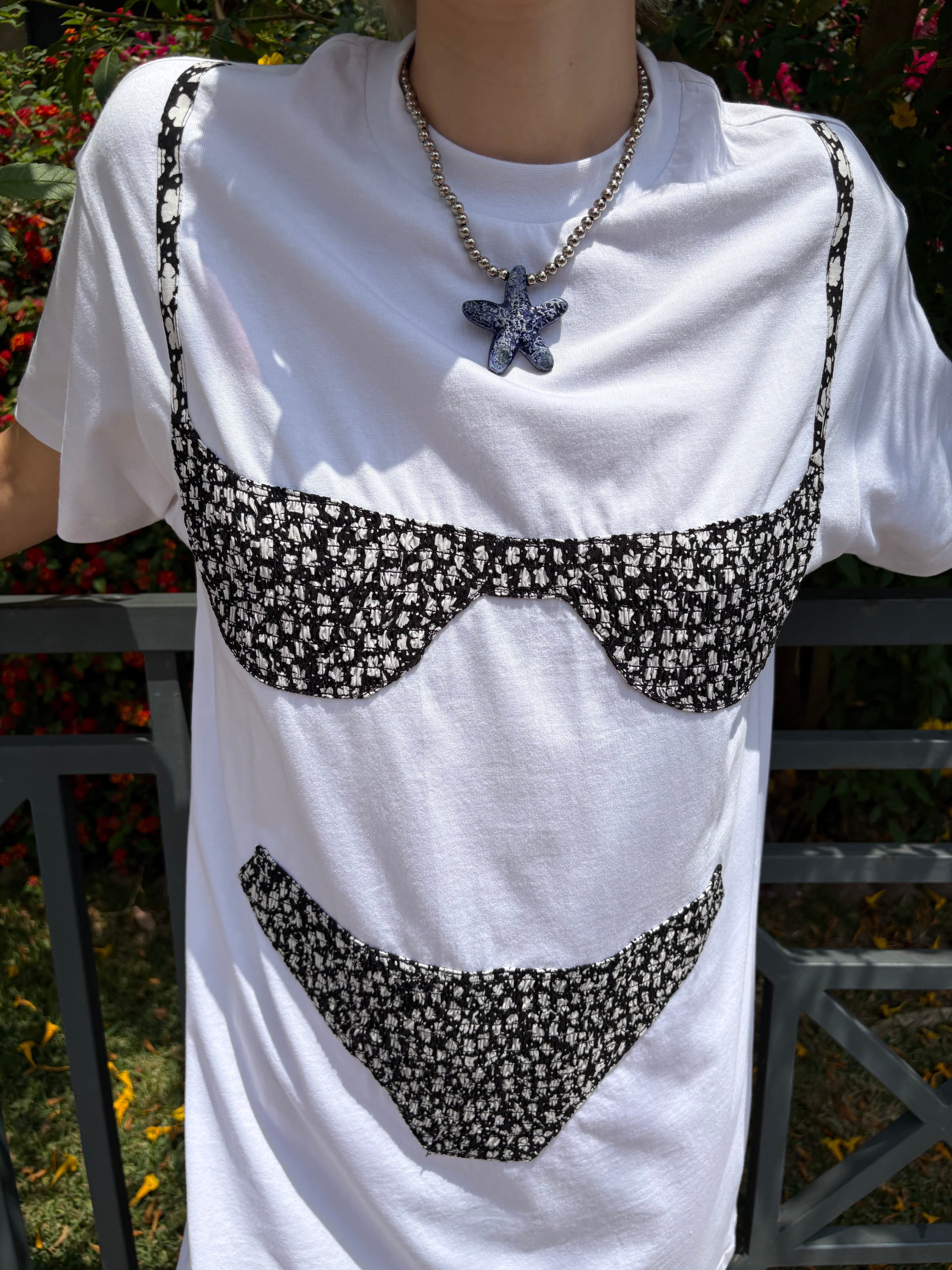 Star Fish Necklace Blue/Silver Fine Craftsmanship