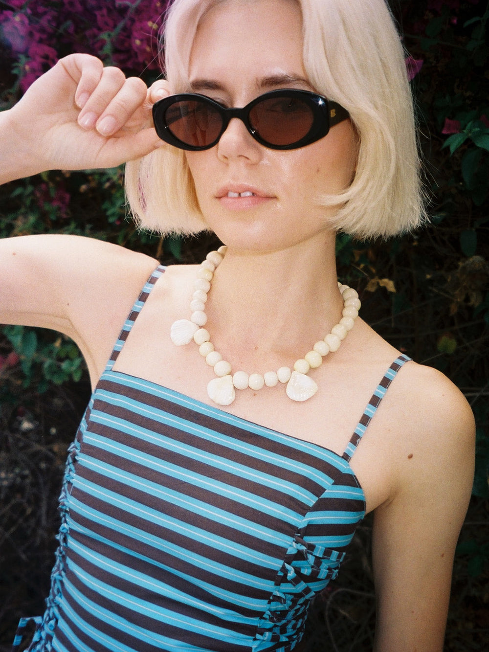 Seashell White Necklace White All New