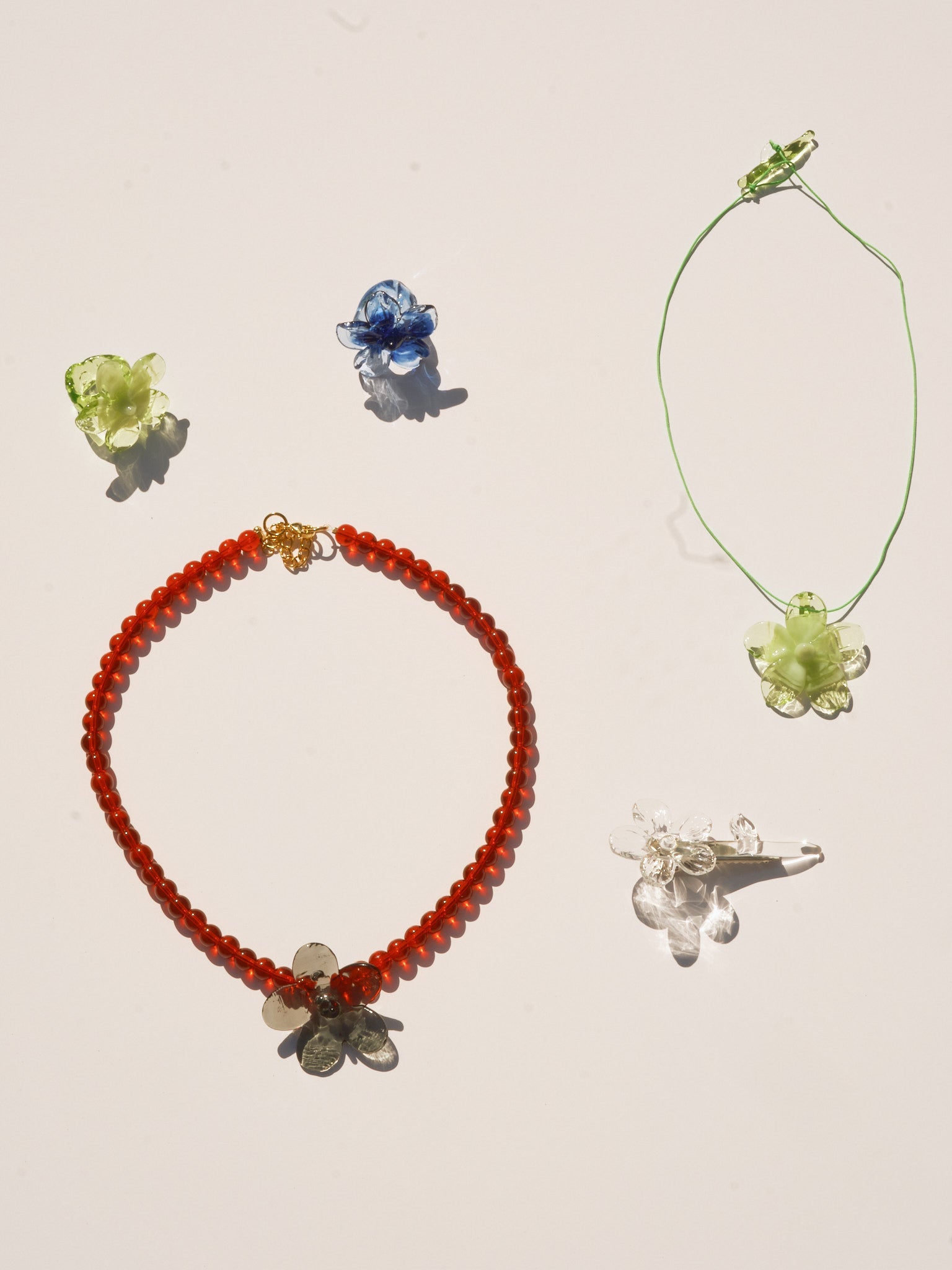 Hibiscus Ring Green Fine Craftsmanship