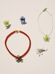 Hibiscus Ring Green Fine Craftsmanship