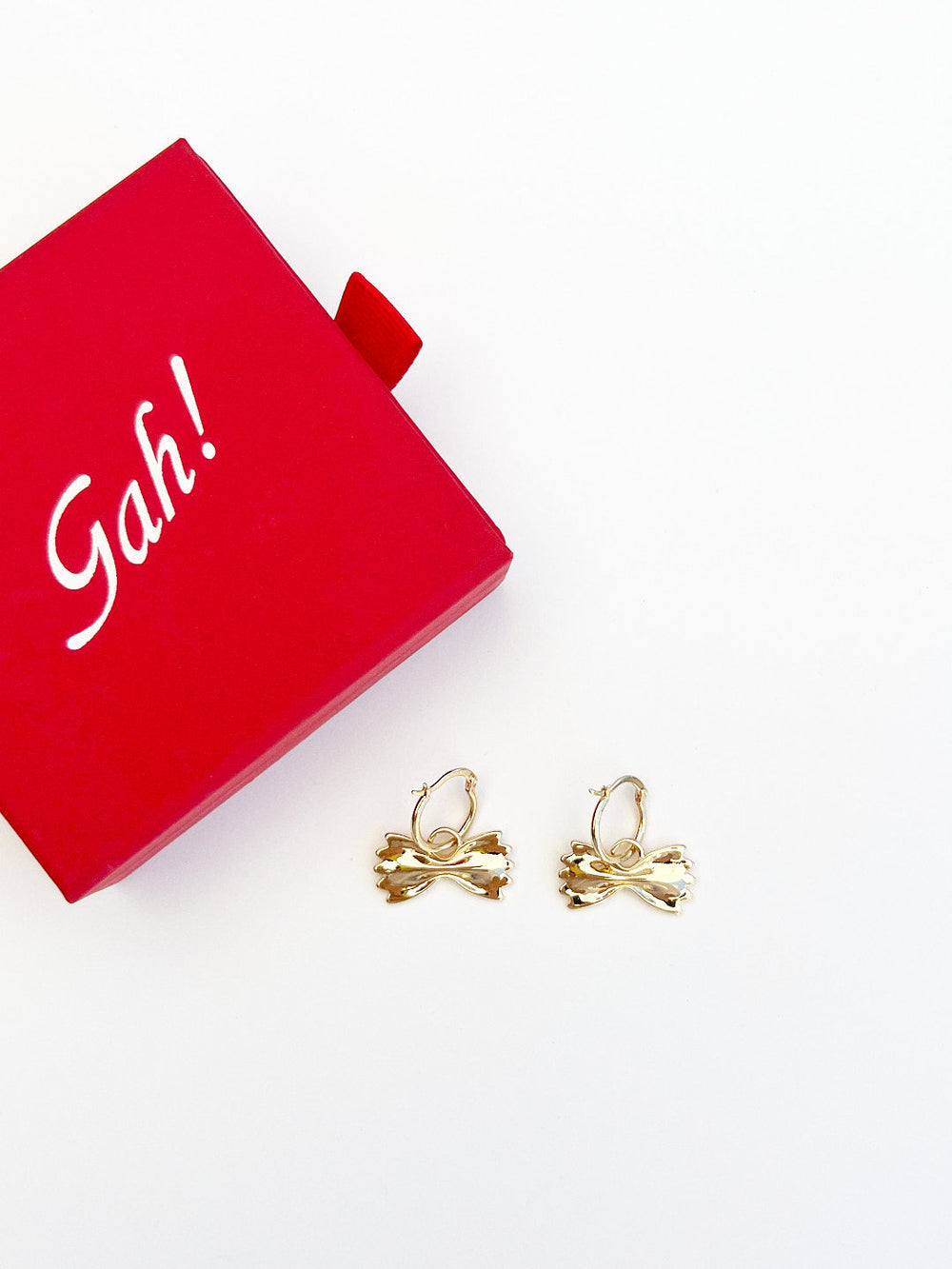 Farfalle Hoops Gold Fine Craftsmanship
