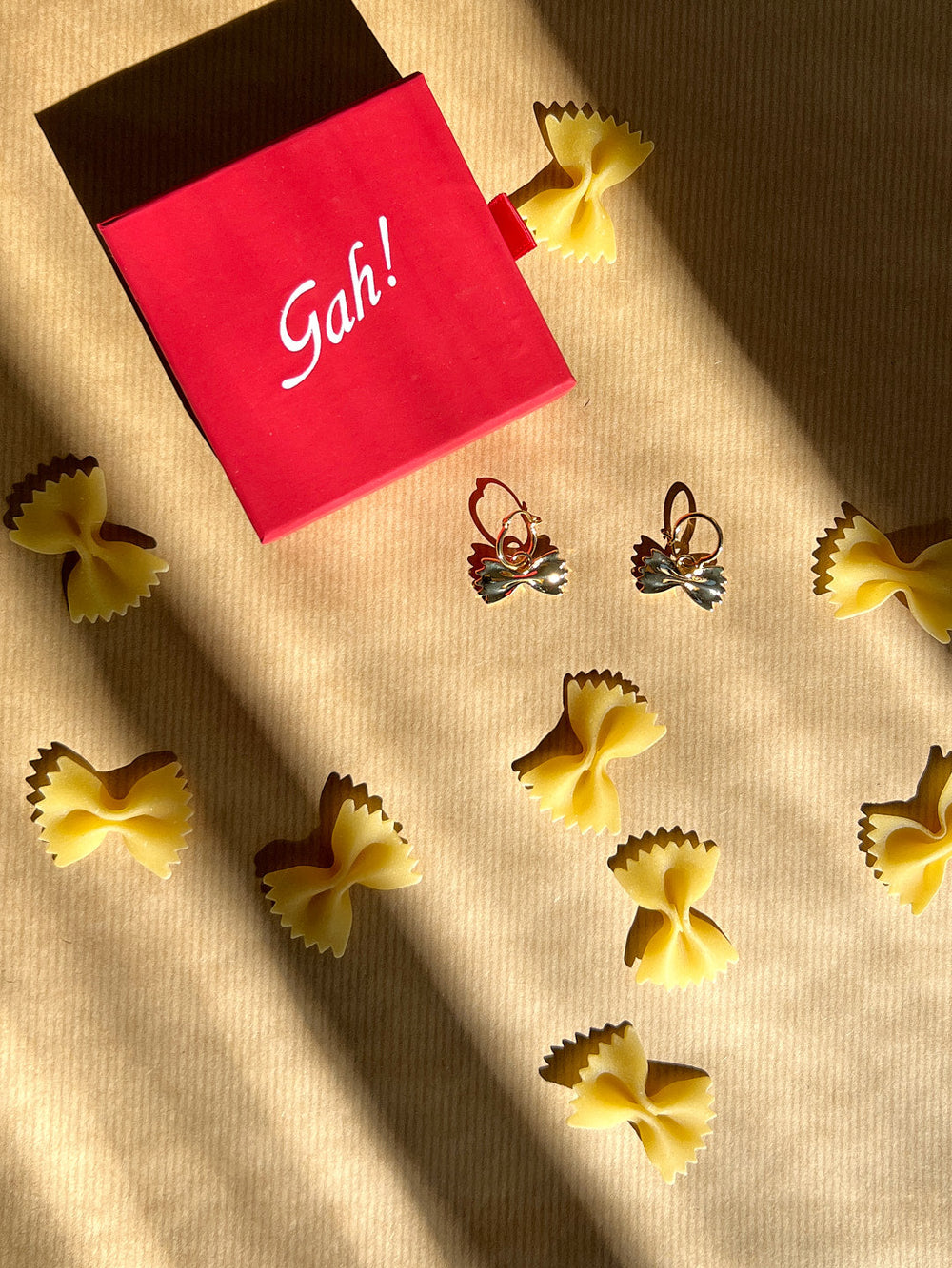 Farfalle Hoops Gold Fine Craftsmanship