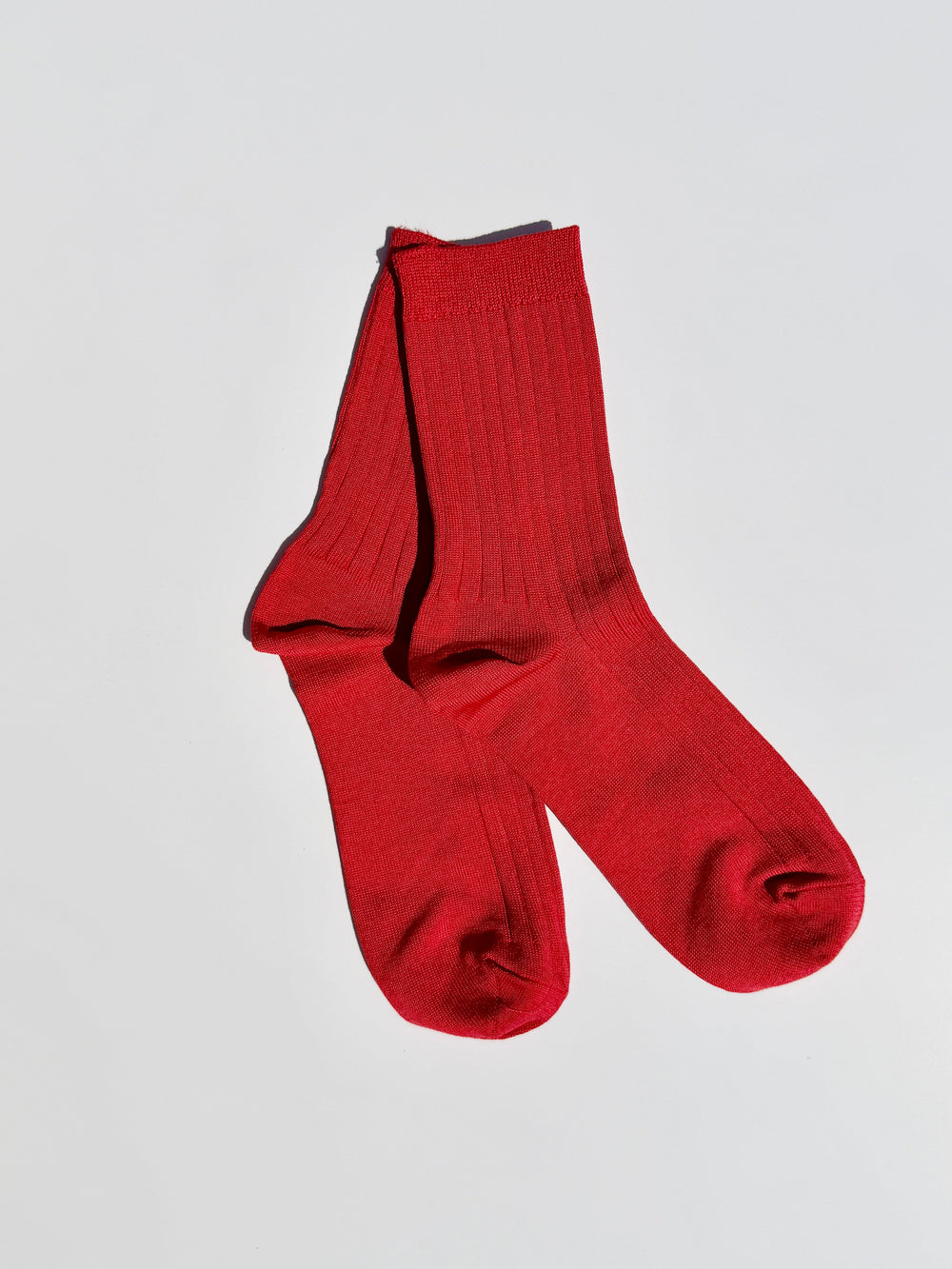 Her Socks Classic Red Fresh Design