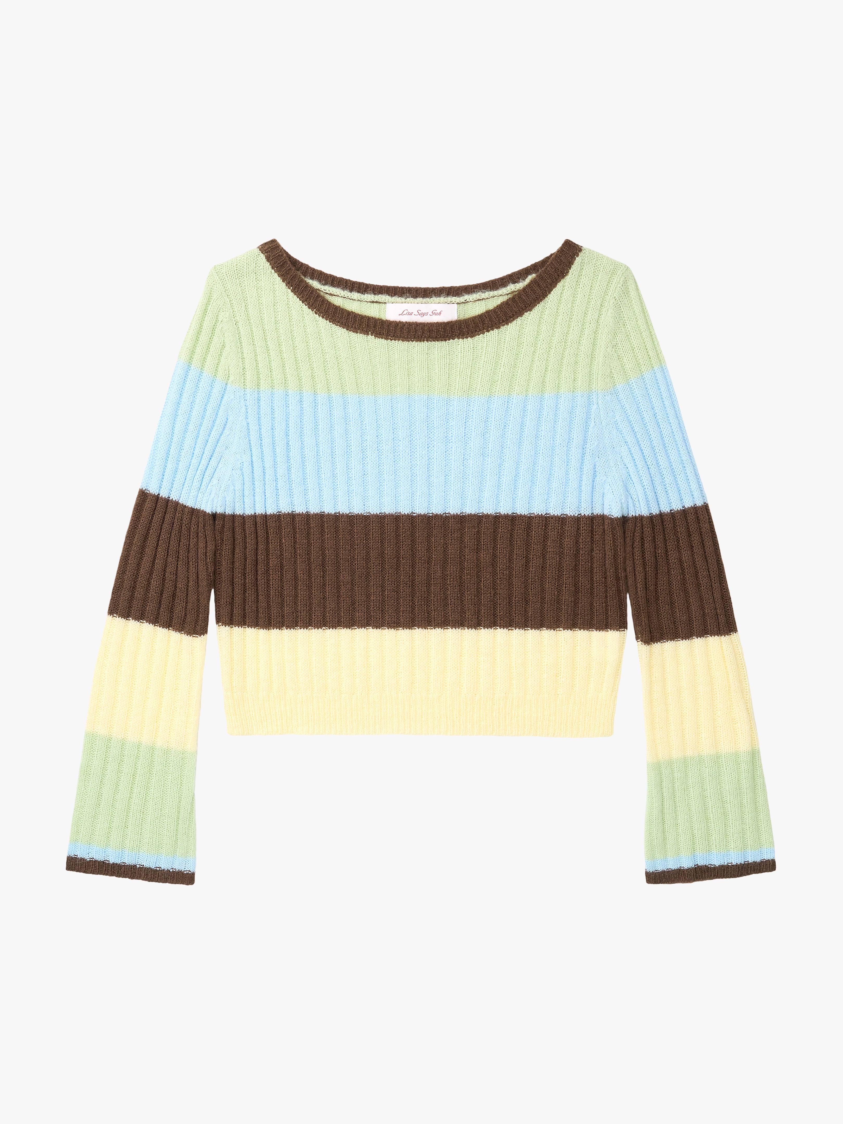 Avery Sweater Mixed Stripe Exclusive Style
