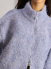 Gemma Zip Up Cornflower Fresh Design