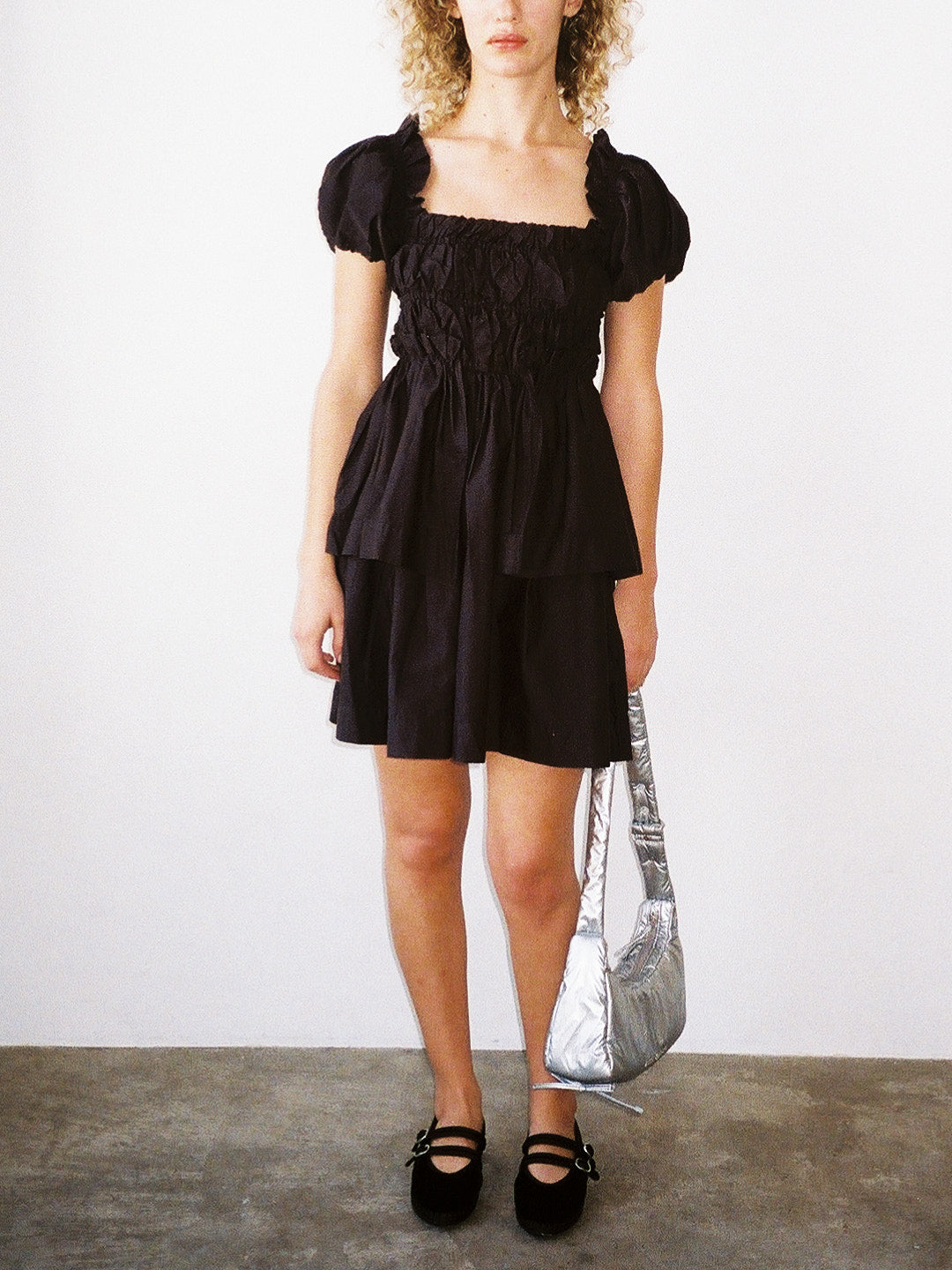 Lyza Mini Dress Black Fine Craftsmanship