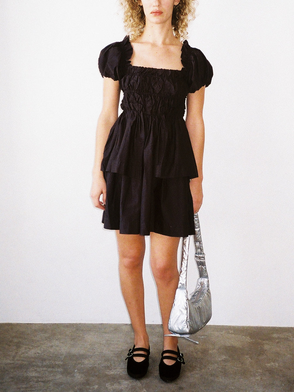 Lyza Mini Dress Black Fine Craftsmanship