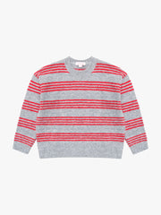 Bronte Sweater Grey Stripe Fine Craftsmanship