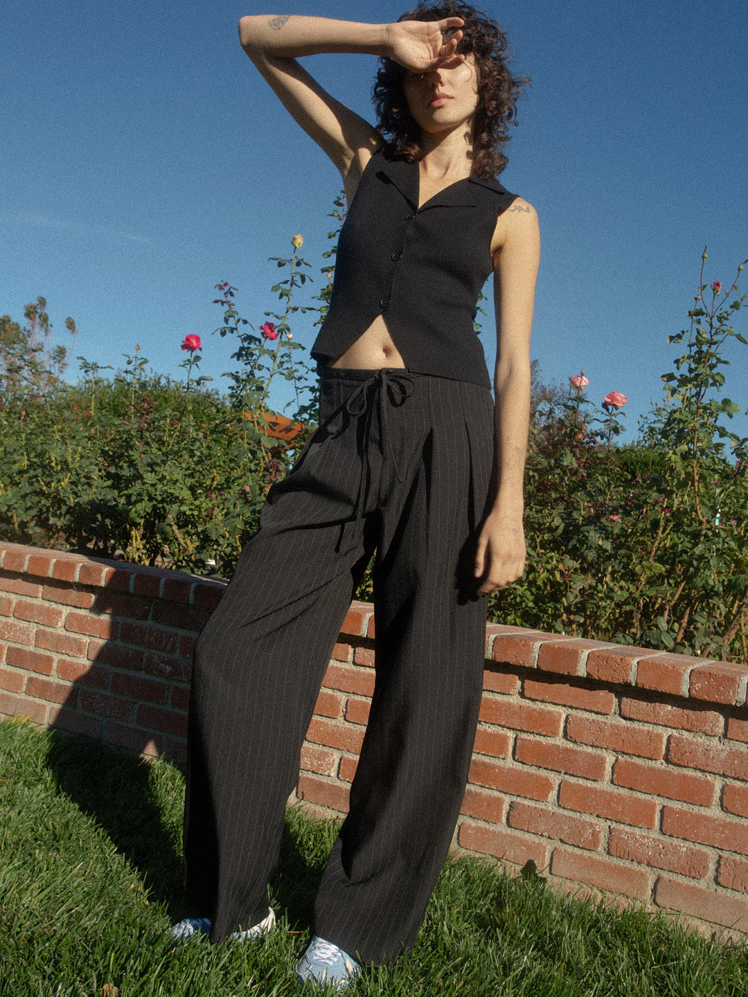 Max Sweater Vest Black Fresh Design
