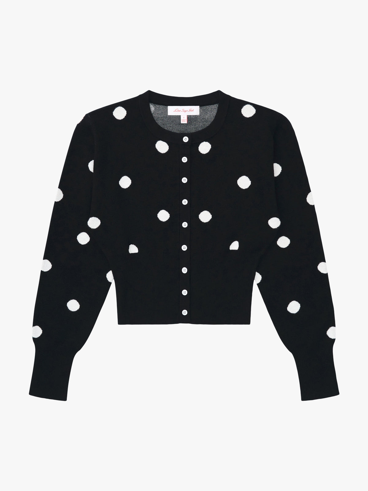 Emi Cardi Black/White Dot Exclusive Style