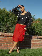 Isla Skirt Red Dot Fine Craftsmanship