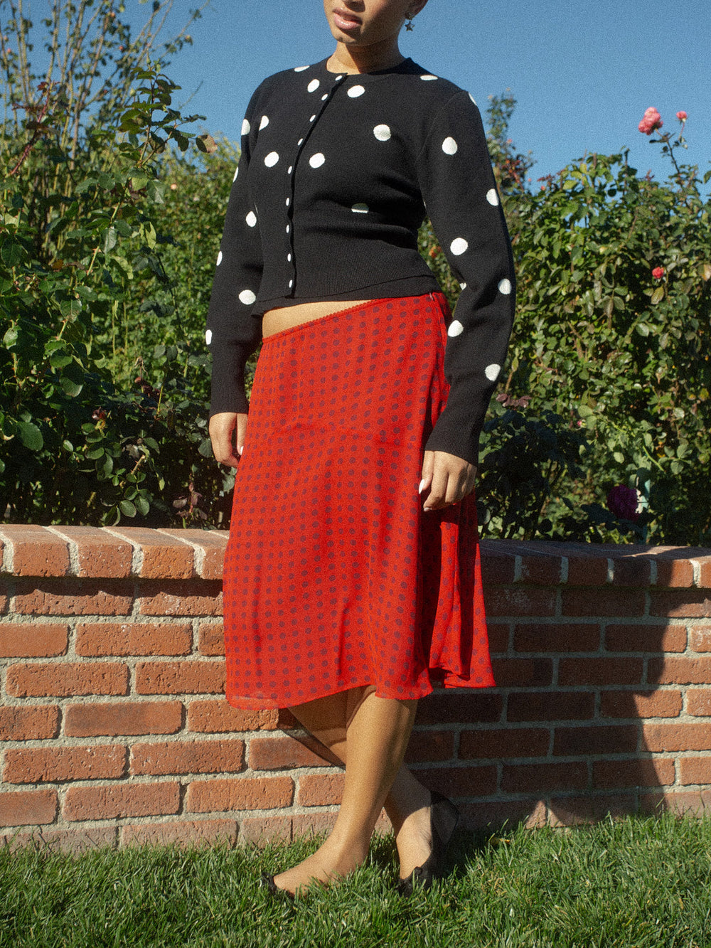 Isla Skirt Red Dot Fine Craftsmanship