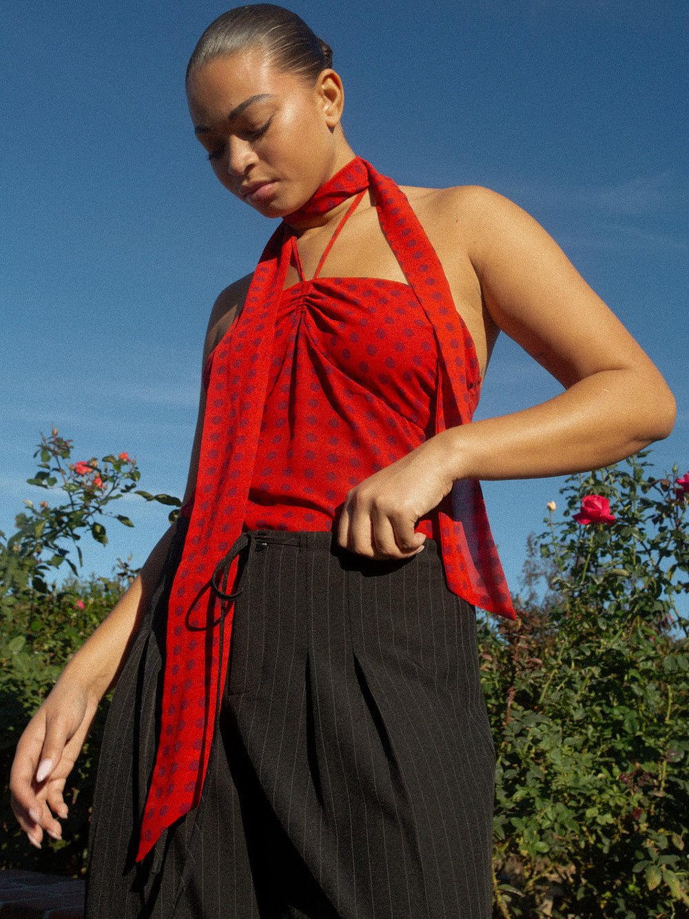 Suki Top Red Dot All New