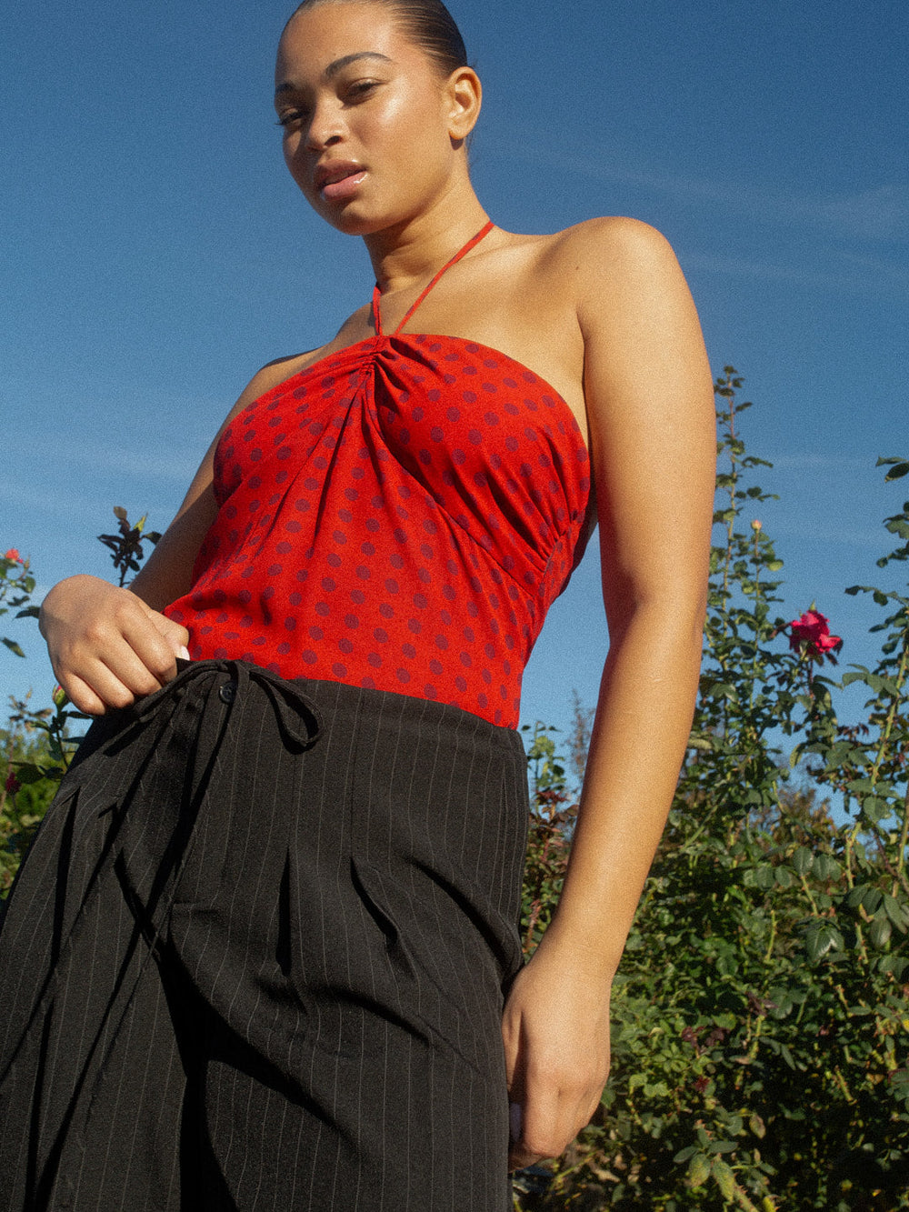 Suki Top Red Dot All New