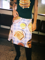 Midnight Breakfast Collector Skirt Blue Breakfast All New