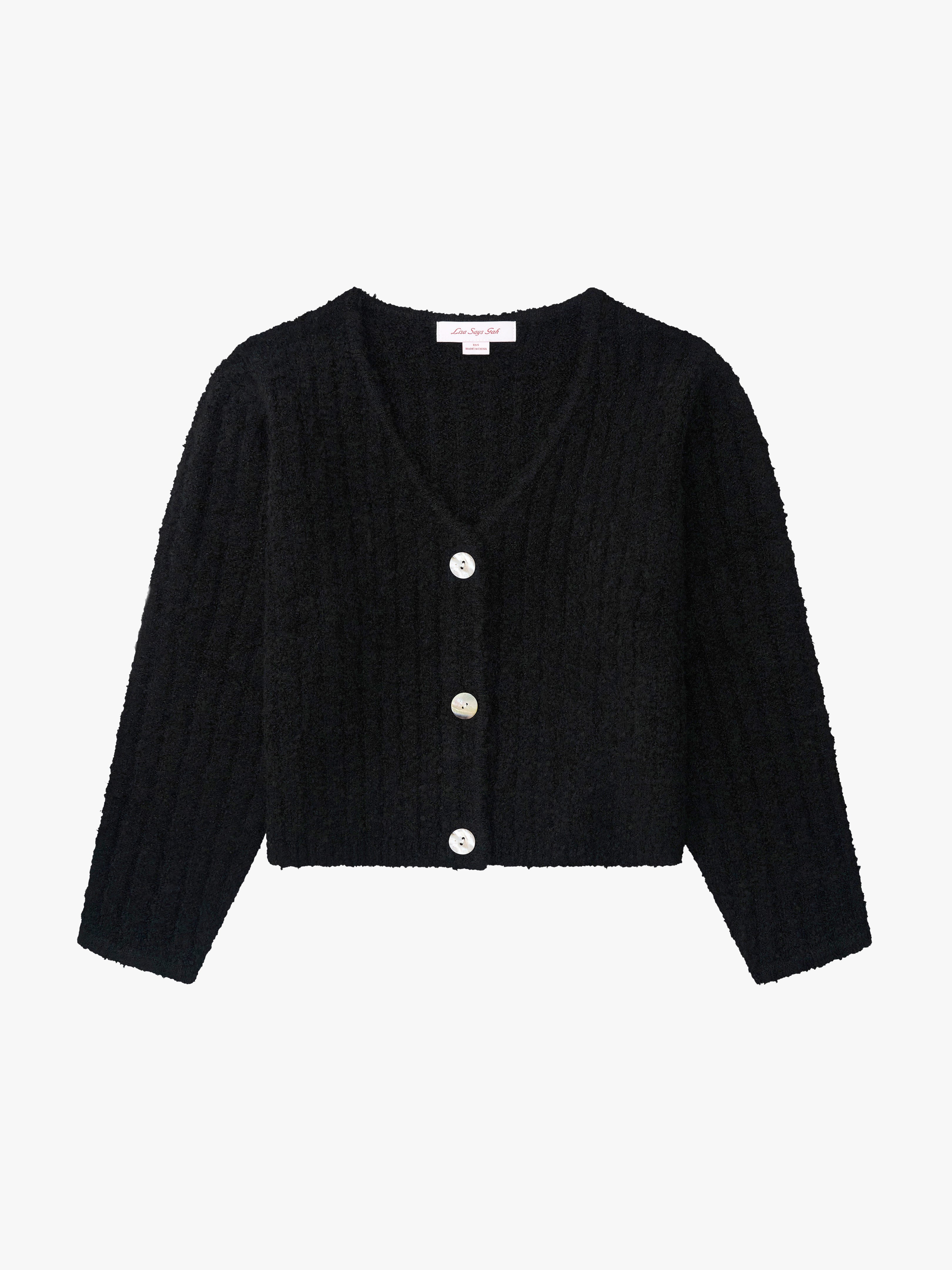Issa V-Neck Cardi Black Exclusive Style
