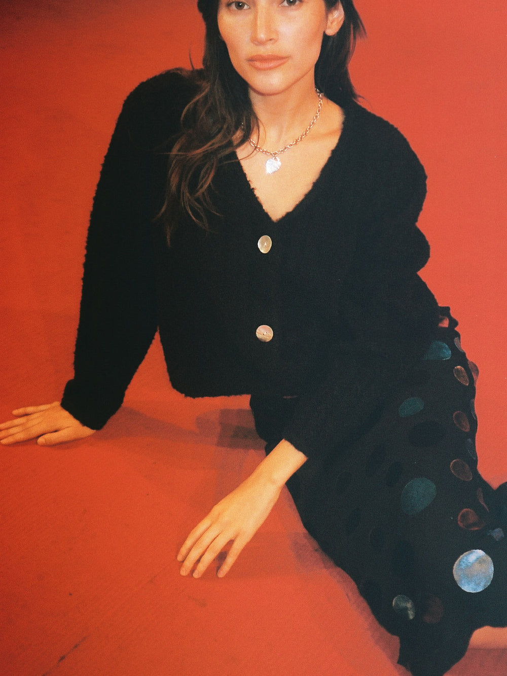 Issa V-Neck Cardi Black Exclusive Style