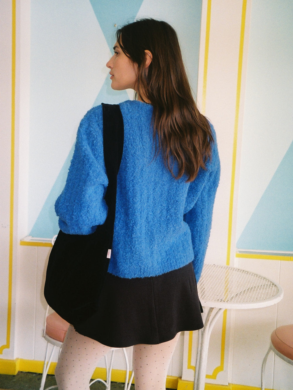 Issa V-Neck Cardi Cobalt Fresh Design