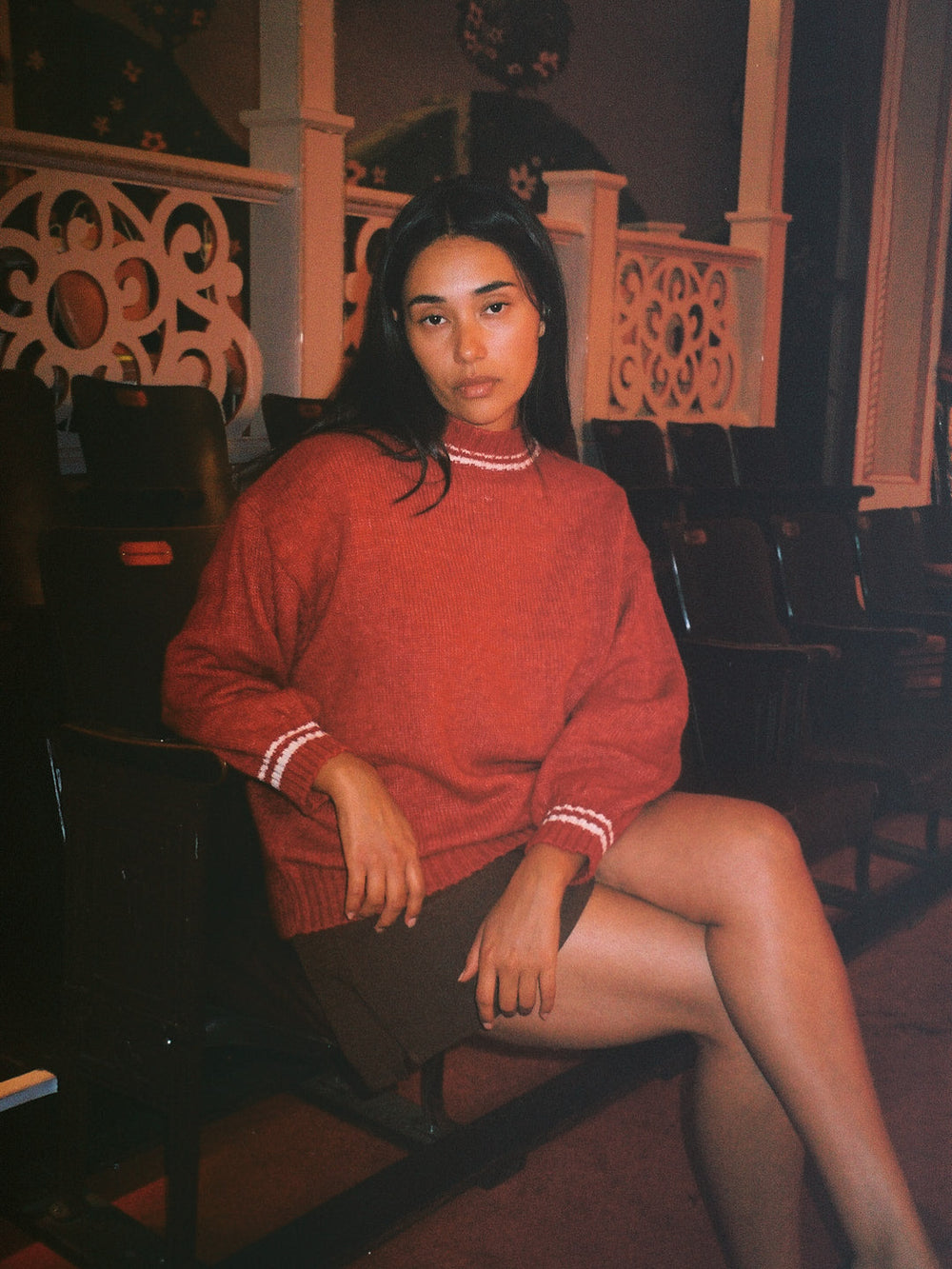 Shani Sweater Cherry All New