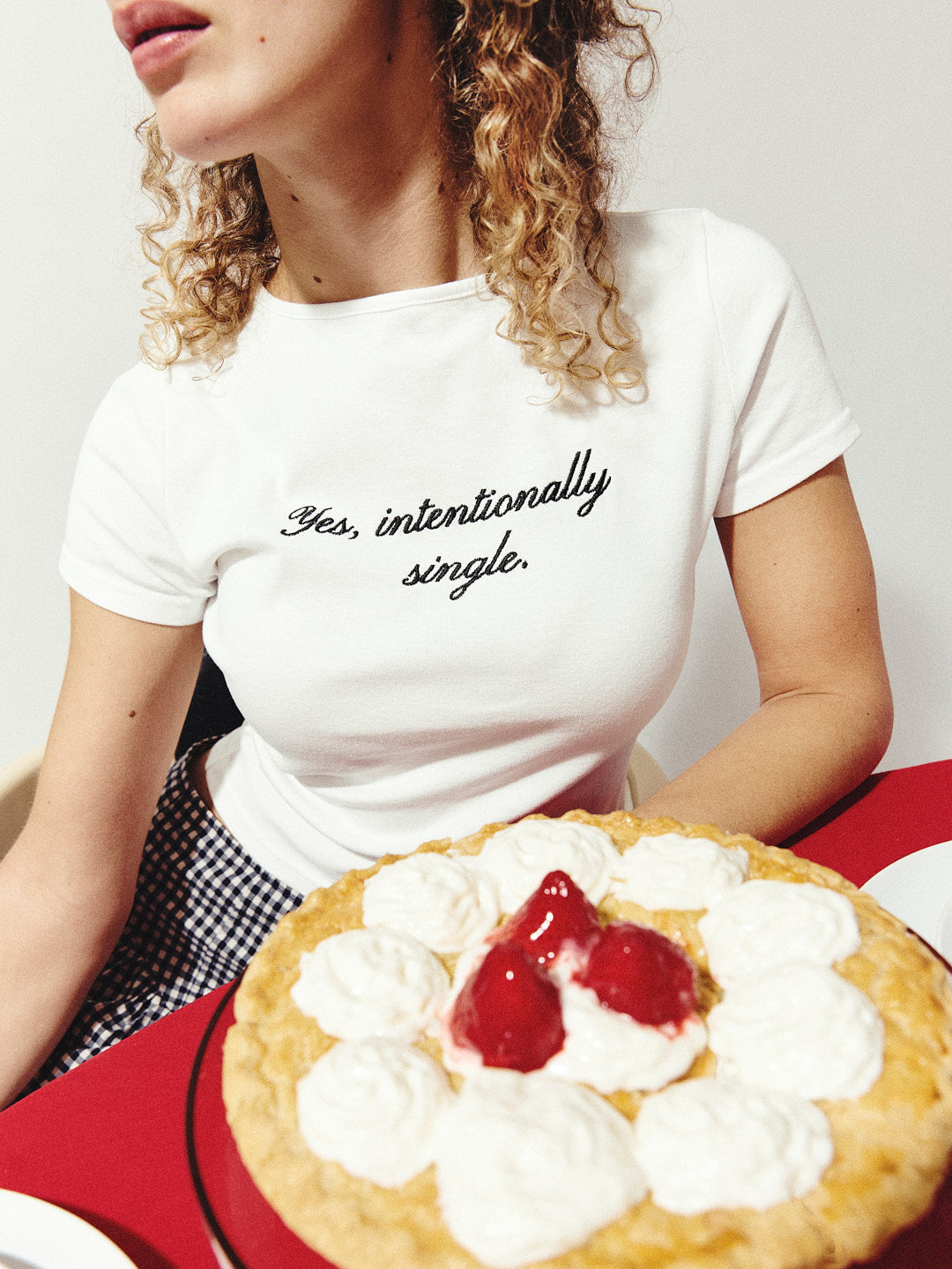 Cotton Tee Yes, intentionally single. Exclusive Style