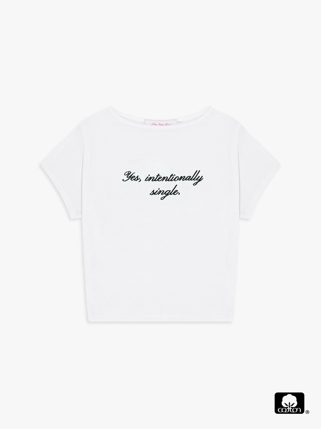 Cotton Tee Yes, intentionally single. Exclusive Style