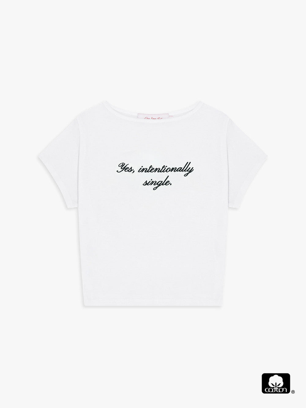 Cotton Tee Yes, intentionally single. Exclusive Style