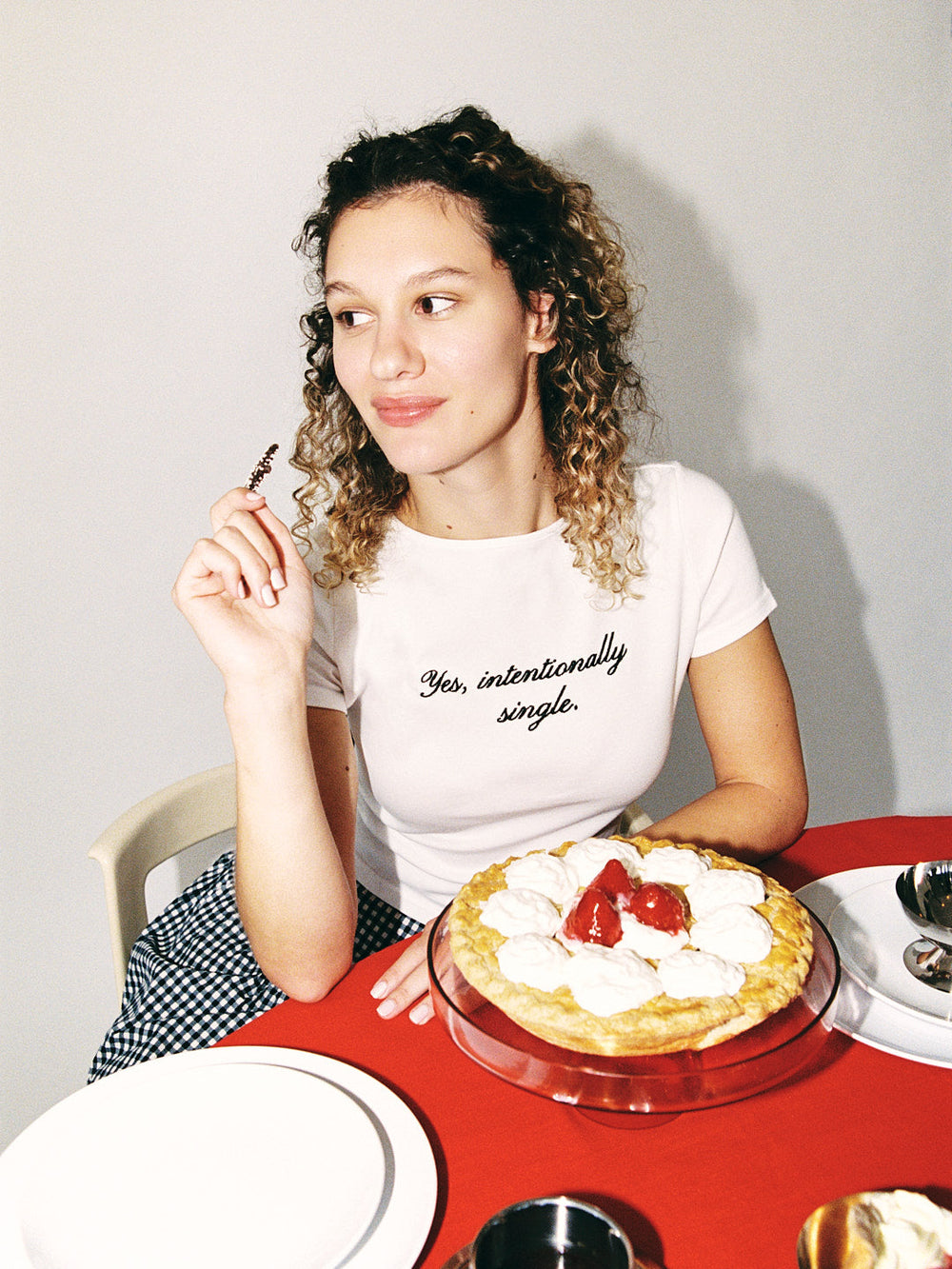 Cotton Tee Yes, intentionally single. Exclusive Style