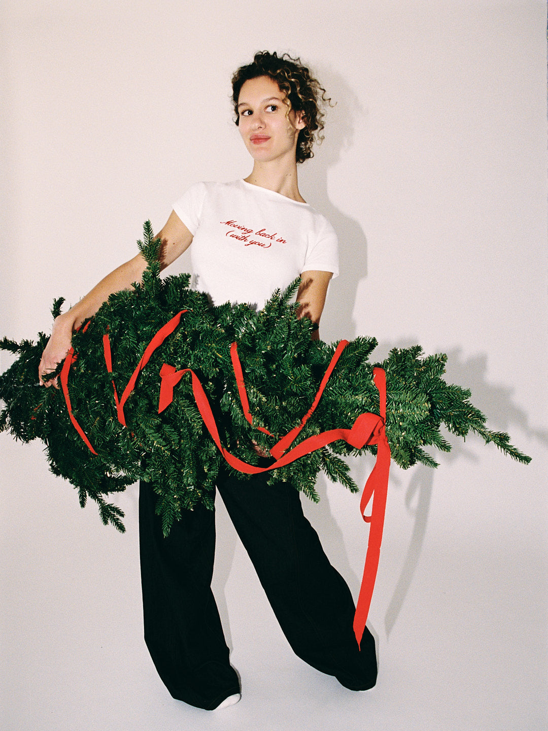 Cotton Tee Moving back in (with you) Fresh Design
