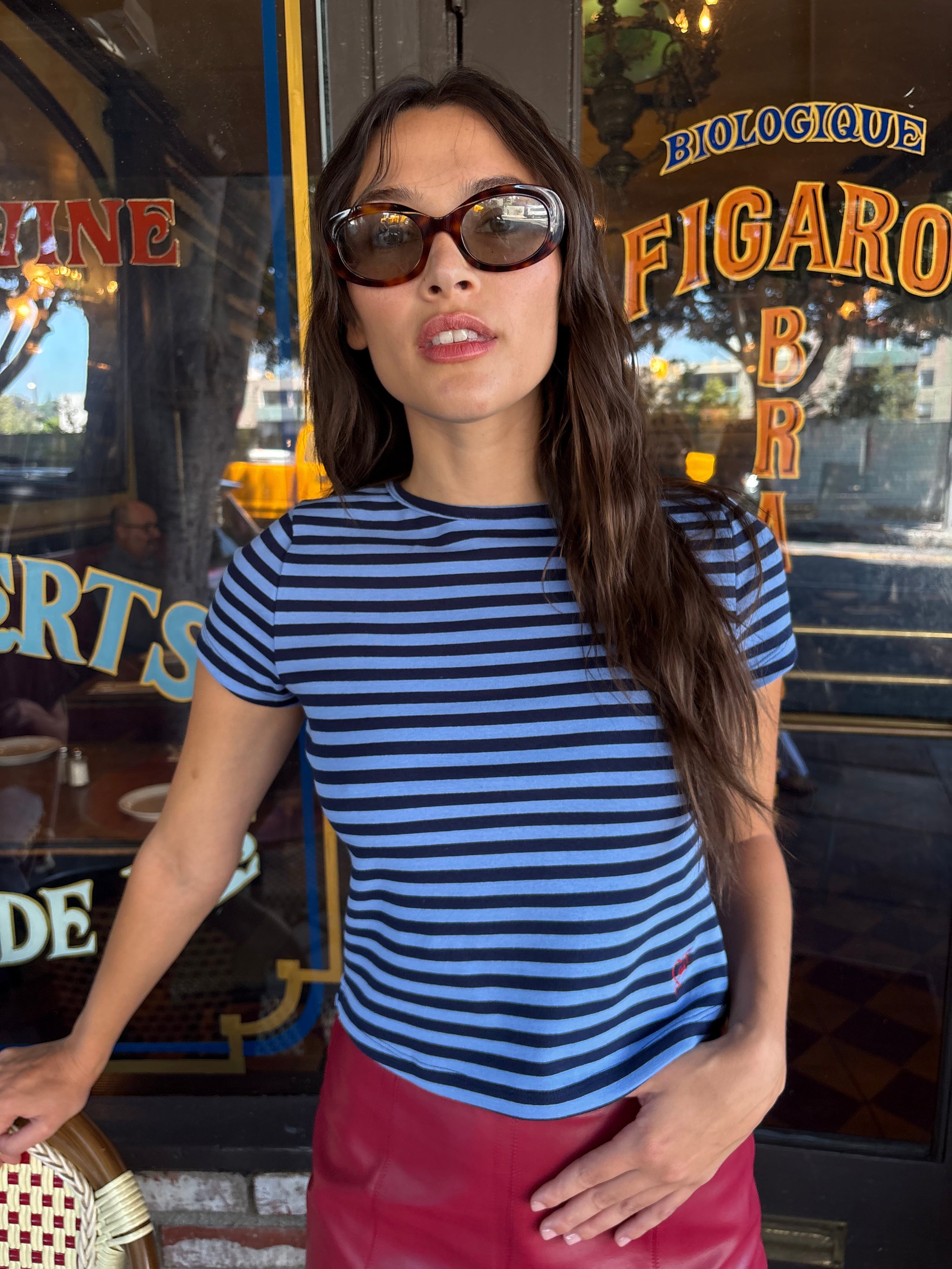 Jude Tee Oxford Stripe All New