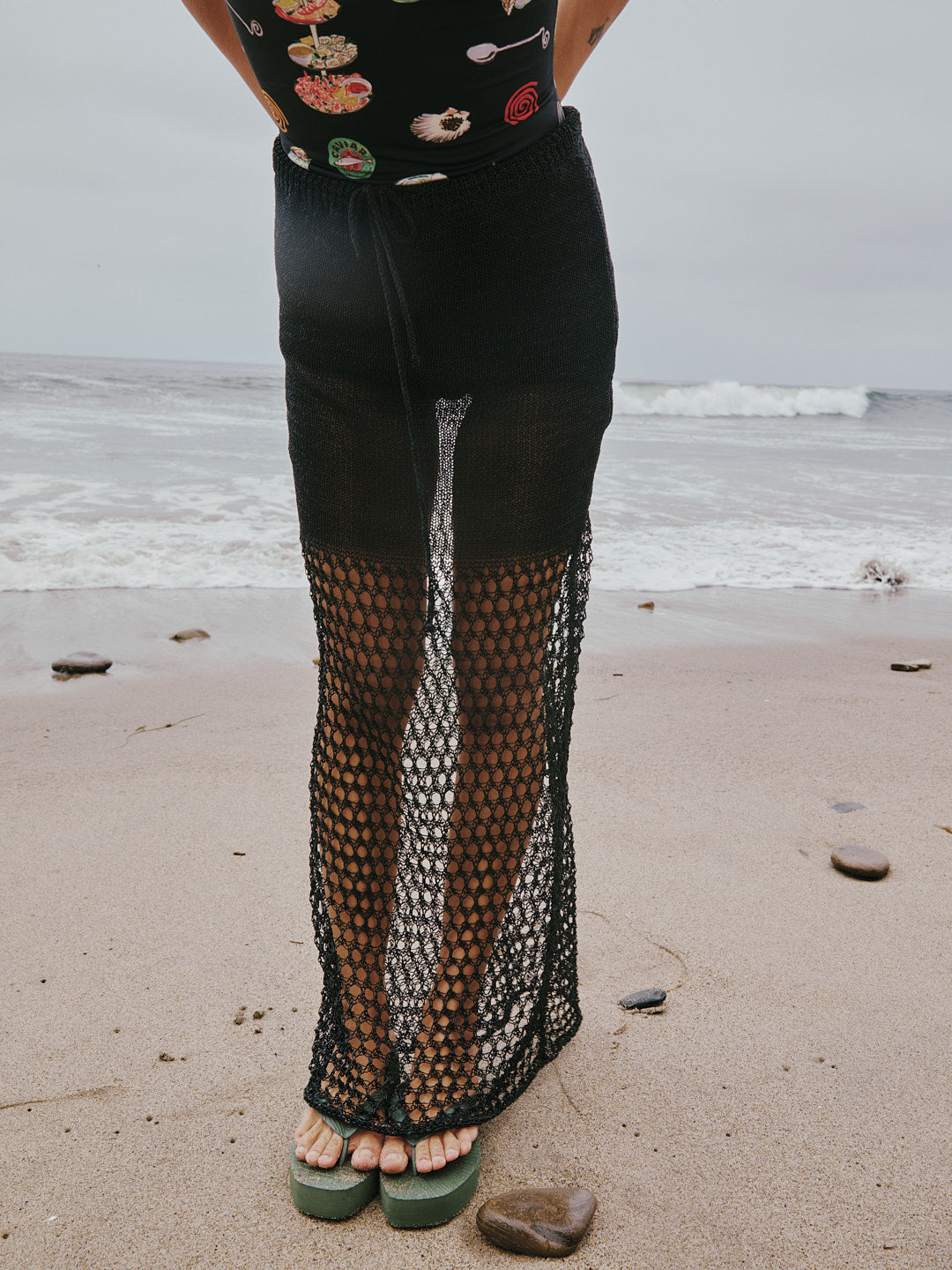 Elea Tricot Skirt Black Exclusive Style