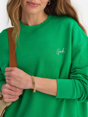 Organic Fleece Sweatshirt Basil Exclusive Style