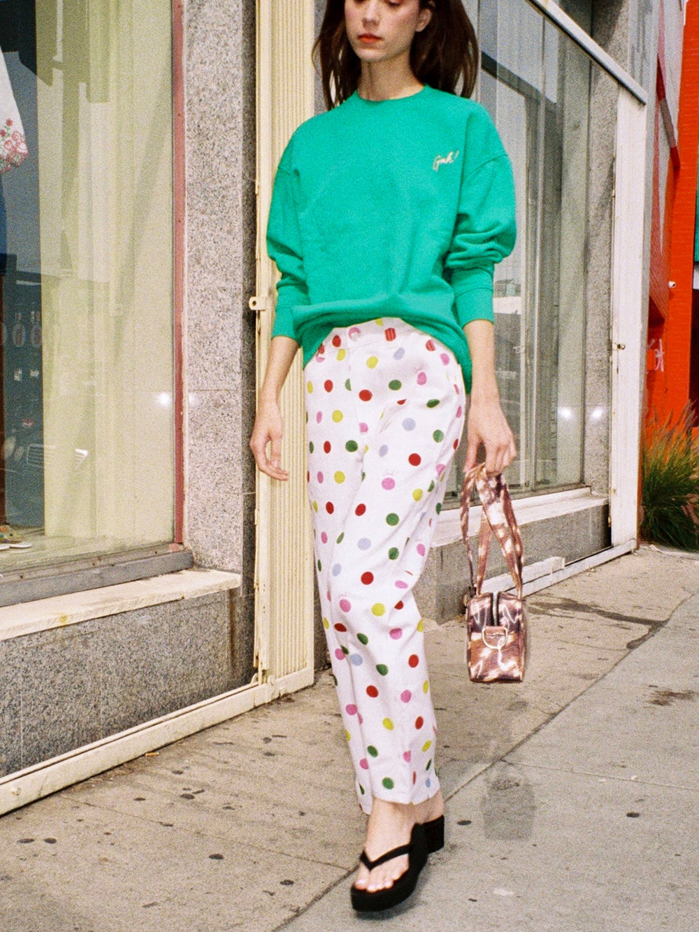 Organic Fleece Sweatshirt Basil Exclusive Style