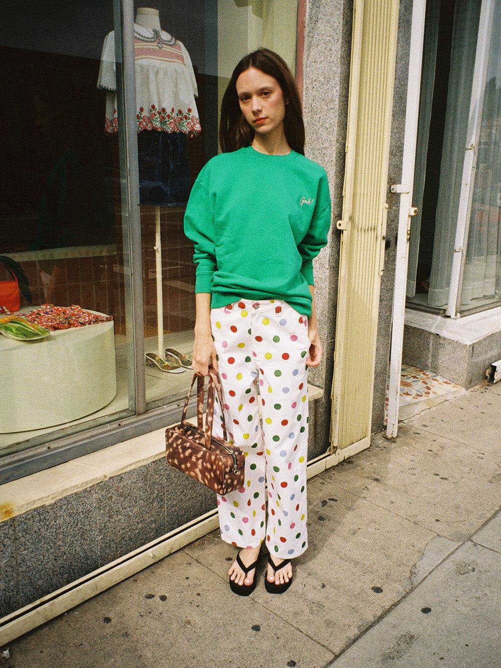 Organic Fleece Sweatshirt Basil Exclusive Style