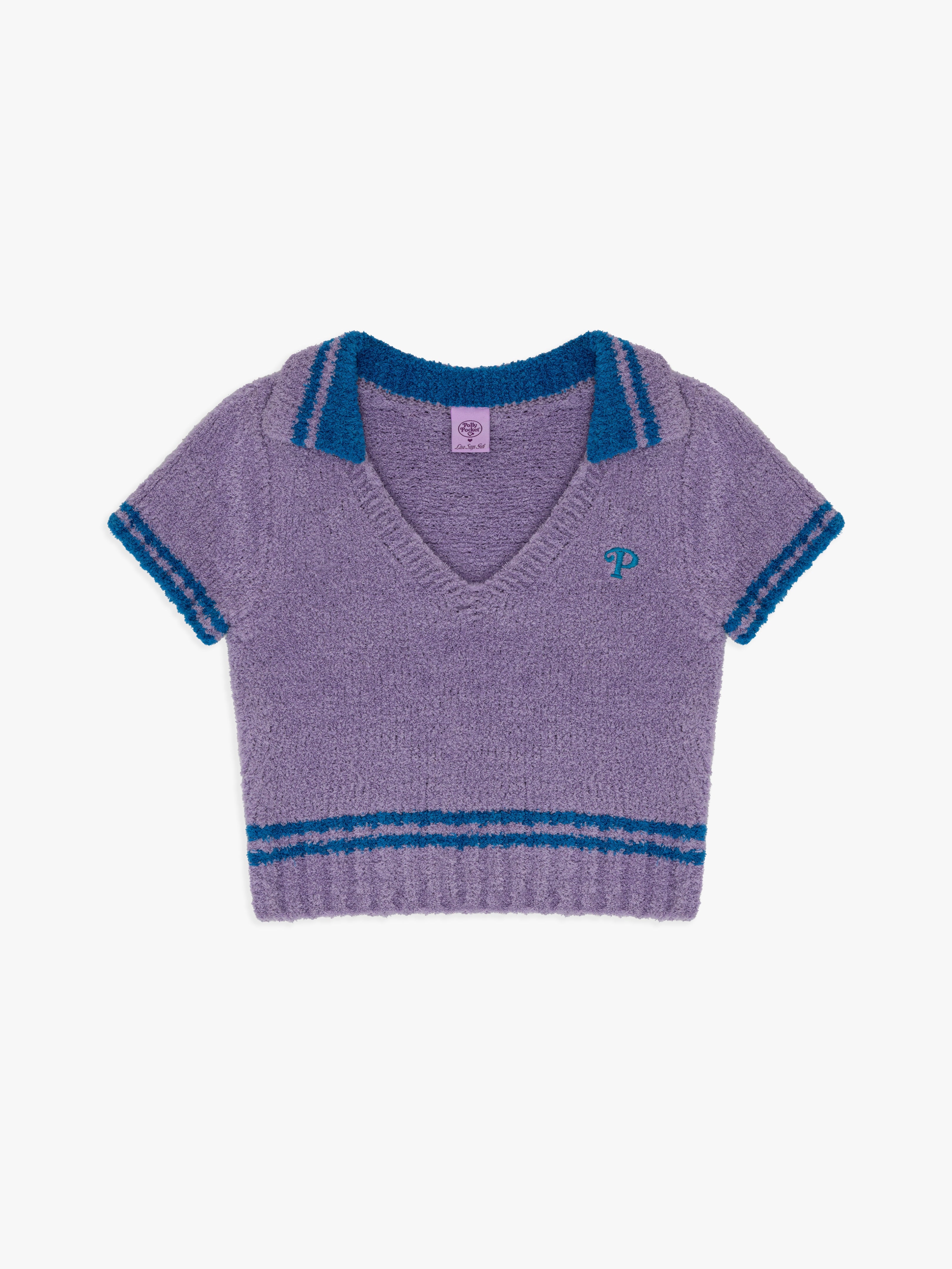Cynthia Fuzzy Polo Polly Pocket™ Purple Fresh Design