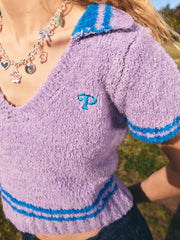 Cynthia Fuzzy Polo Polly Pocket™ Purple Fresh Design