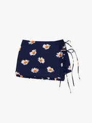 Christy Skort Navy Daisy All New
