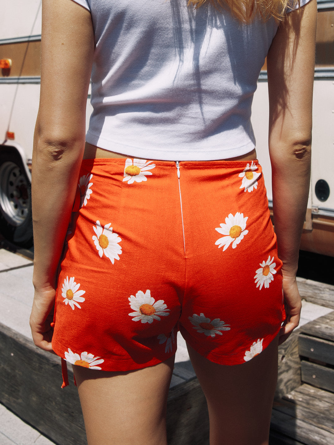 Christy Skort Red Daisy Fresh Design