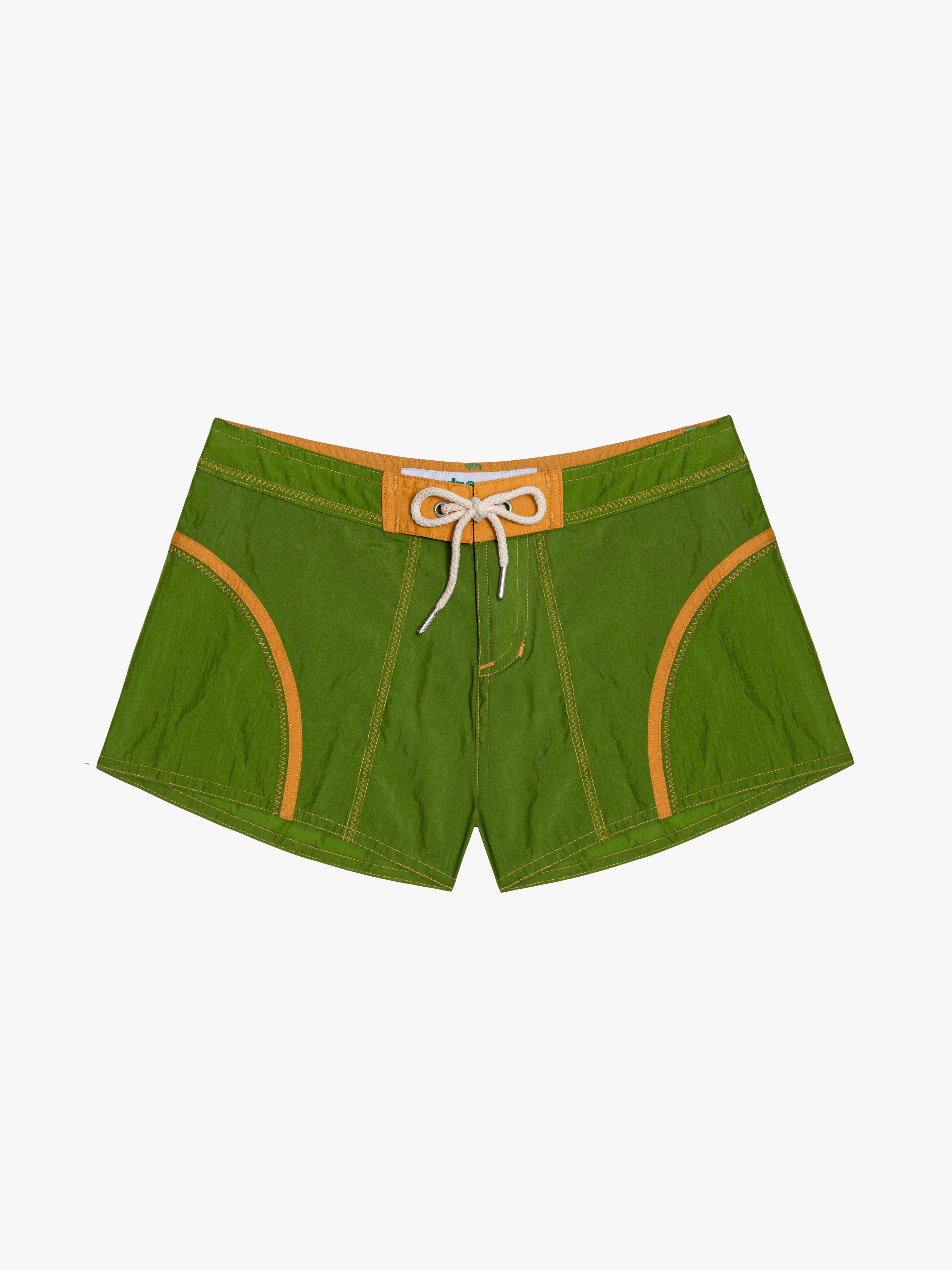 Made Some Short Shorts Green & Yellow Exclusive Style