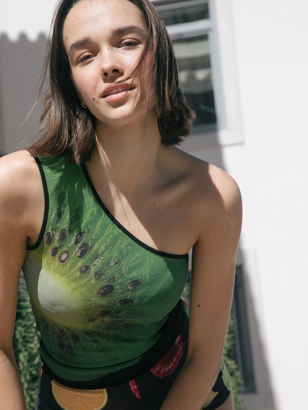 Fruit Slice One Shoulder Kiwi All New