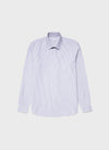 White/Navy Oxford Stripe