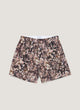 Dark Brown Floral