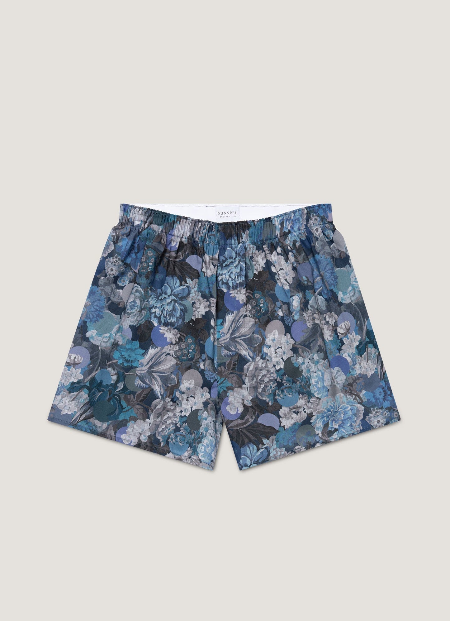 Frost Blue Floral,XS