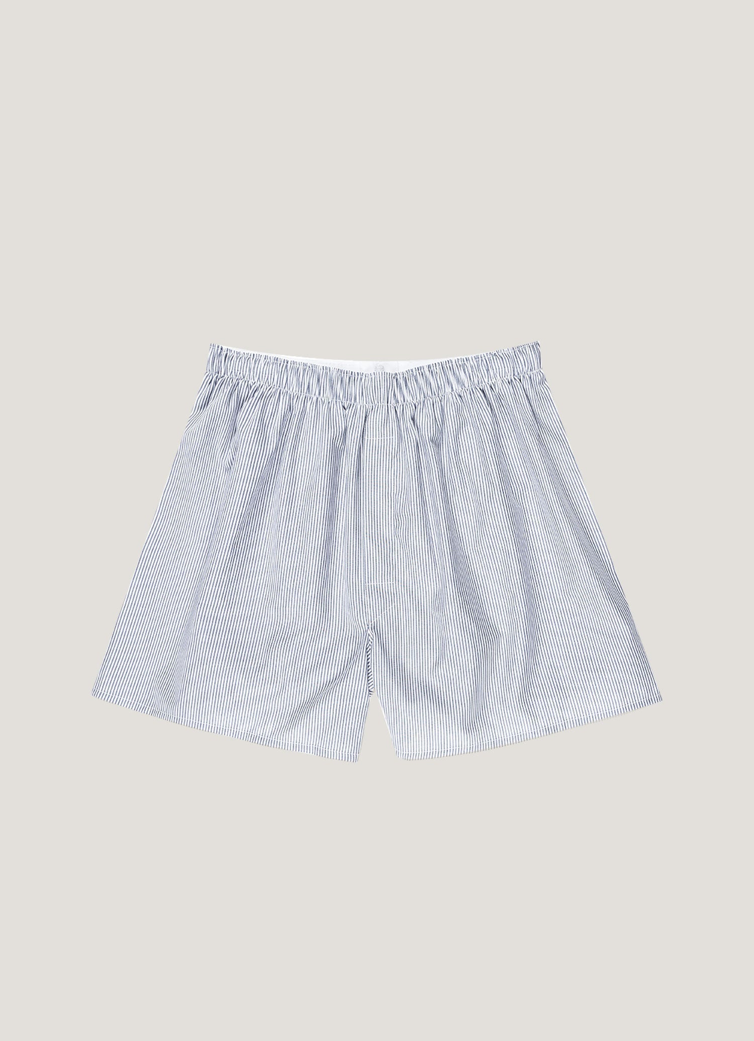 White/Navy Pinstripe,XS