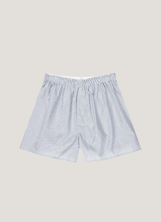 White/Navy Pinstripe,XS