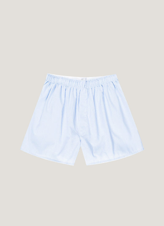 Light Blue Micro Gingham,XS