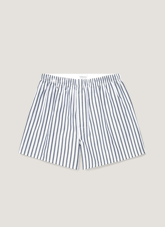 White/Navy Stripe,XS